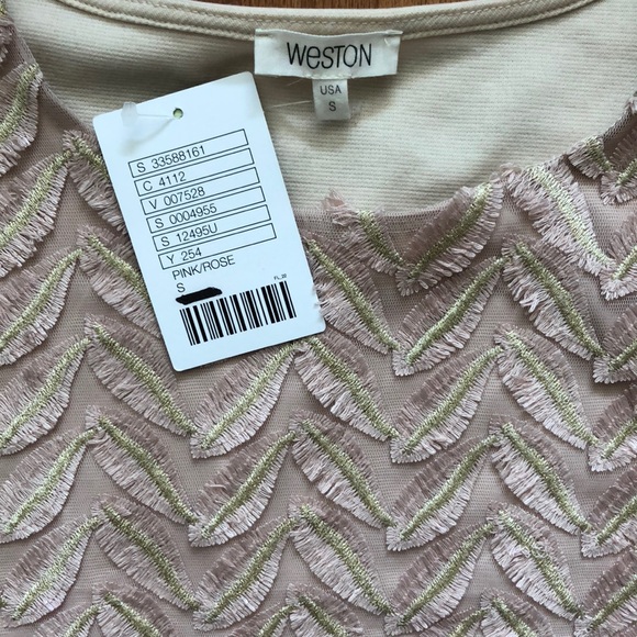 Blush textured top - Picture 3 of 3